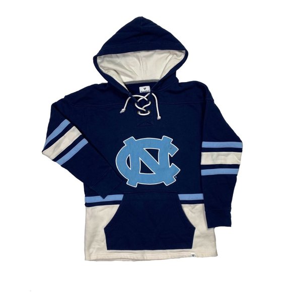 Vintage Other - UNC Tarheels Blue Lace Up Hoodie Sweatshirt Medium